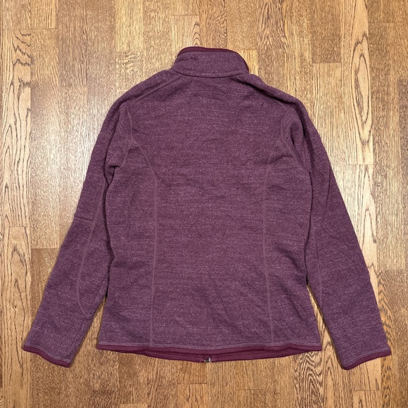 Patagonia Better Sweater Full Zip Fleece Jacket Purple Womens Medium - Picture 6 of 9